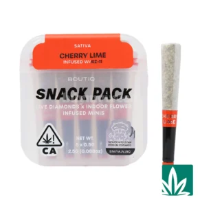 Boutiq Snack Pack (2.5g) - Cherry Lime Infused With RZ-11
