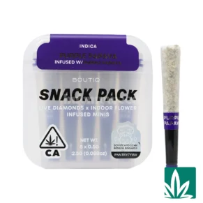 Boutiq Snack Pack (2.5g) - Purple Papaya Infused With Purple Papaya