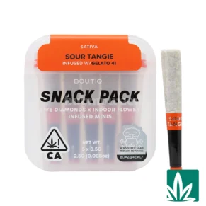 Boutiq Snack Pack (2.5g) - Sour Tangie Infused With Gelato 41