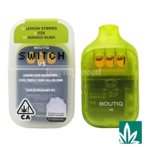Boutiq Switch V5 (2g) - Lemon Stripes x OZK x Mango Kush