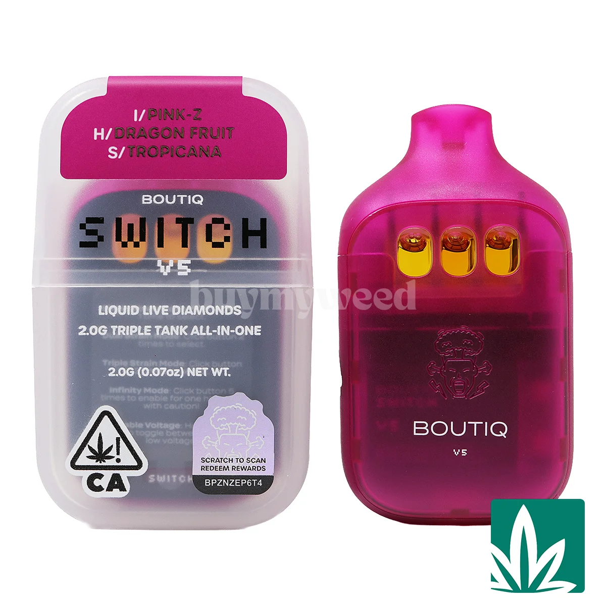 Boutiq Switch V5 (2g) - Pink Z x Dragon Fruit x Tropicana