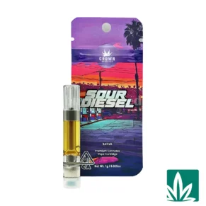 Crown Genetics 510 Cart (1g) - Sour Diesel