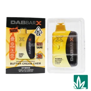 Dab Bar X AIO (2g) - Butter Cream Chem