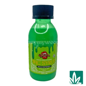 Devour THC Syrup (1000mg) - Strawberry Kiwi