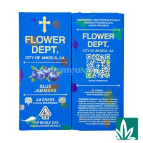 Flower Dept Liquid Diamond Disposable (2.5g) - Blue Jammers