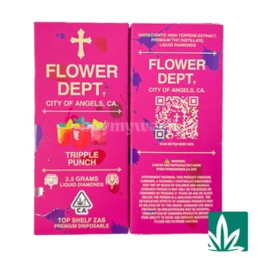 Flower Dept Liquid Diamond Disposable (2.5g) - Triple Punch