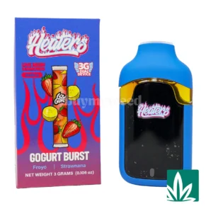 Heaters Live Resin Diamond Dual Dispo (3g) - Gogurt Burst