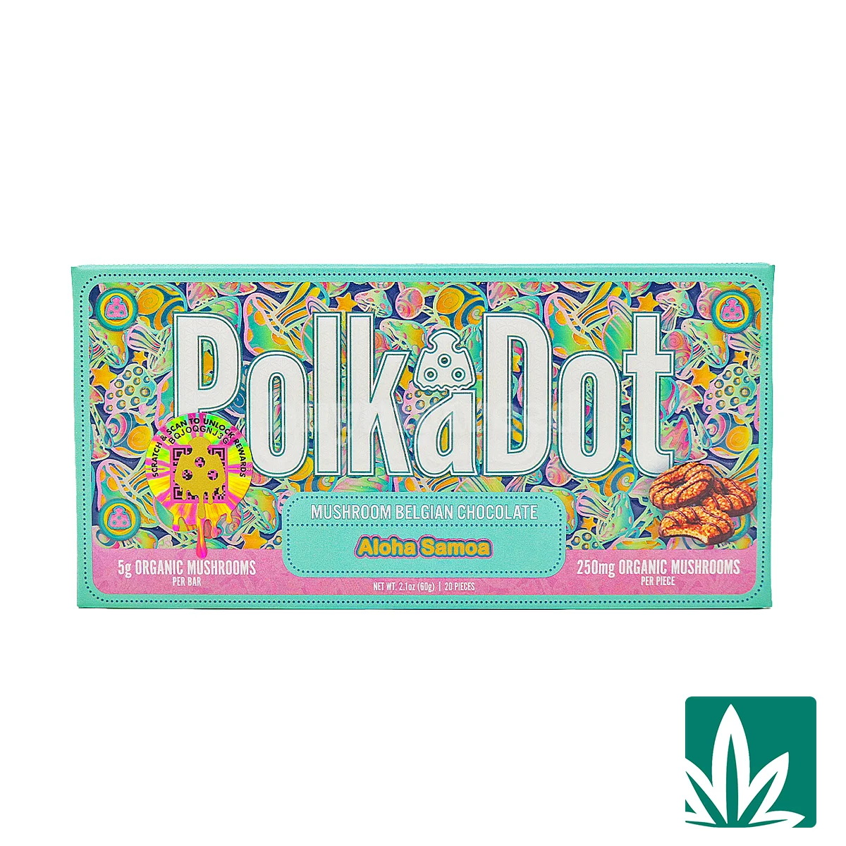 Polka Dots Magic Chocolate (5g) - Aloha Somoa