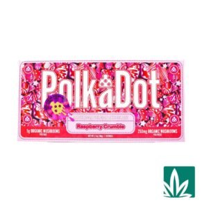 Polka Dots Magic Chocolate (5g) – Raspberry Crumble