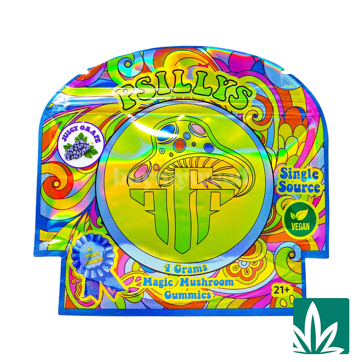 Psillys Magic Mushroom Gummies (4g) - Juicy Grape