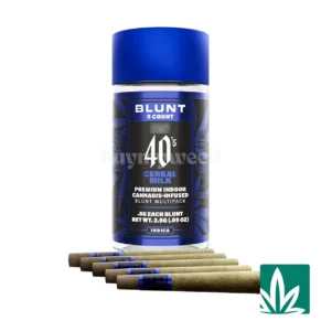 STZY .5G 40's Infused Mini Blunts 5 Pack (2.5g) - Cereal Milk