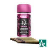 STZY .5G 40's Infused Mini Blunts 5 Pack (2.5g) - Pink Acai