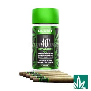 STZY .5G 40's Infused Mini Blunts 5 Pack (2.5g) - Skywalker OG
